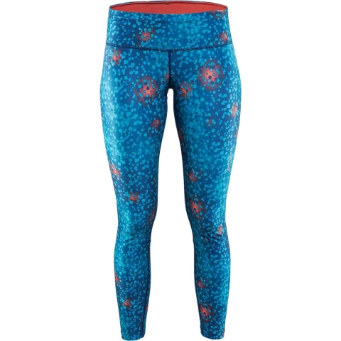 Craft Pulse tight spinningbroek lang blauw dames, L