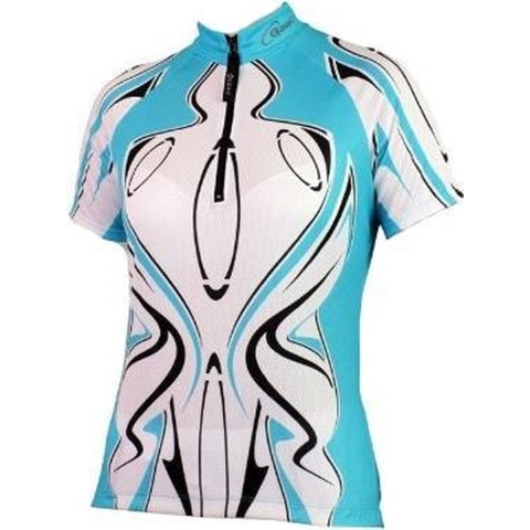 Gonso TROPEA fietsshirt korte mouwen blauw dames, M
