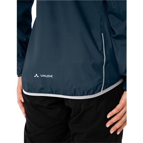 Vaude Drop III Regenjack donker blauw dames, 38