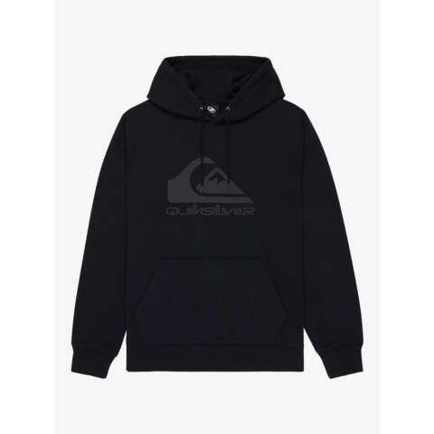 Quiksilver Hoodie - Comp Logo - Zwart - Quiksilver - 12 jaar (152) - Hoodie