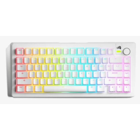 Glorious GMMK 3 75% Prebuilt Wired White gaming toetsenbord