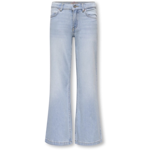 Kids Only Jeans - KogCalifornia - Breed uitlopend - Light Blue D - Kids Only - 13 jaar (158) - Jeans