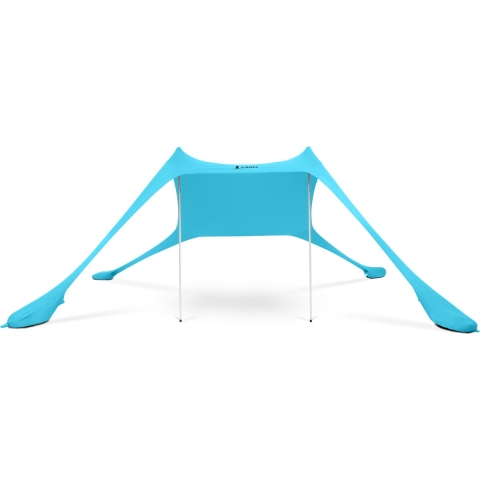 G-RAFFA Strandtent&Schaduwdoek (2x2m)– Snel Opgezet, Lichtgewicht&UPF 50+ Zonnescherm