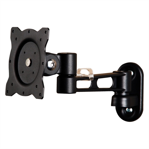 ROLINE LCD muurbeugel, 4 draaipunten, zwart