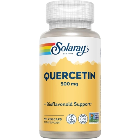 Solaray Quercetin 500mg Capsules