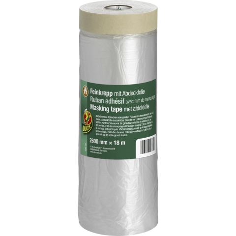 Duck masking tape/afdekfolie | 2600 mm x 18 m - 20.501.36