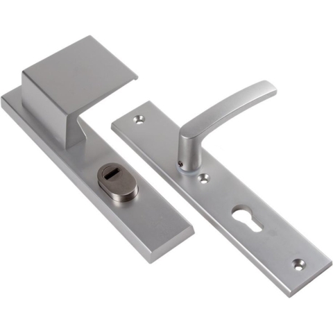 AMI Veiligheidsbeslag 251/50/15 Kt 55 Deurdikte 90/80 Re Deurkruk 332 Profielcilinder 55 F1 Deurdikte 38/42 Mm - 891415