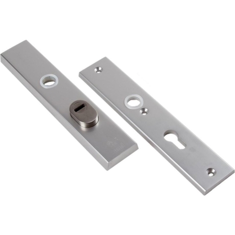 AMI Veiligheidsbeslag 251/50/15 Buiten Kt 92 Binnen Profielcilinder 92+ Deurkruk 332 F1 Deurdikte 53/57 Mm - 891196