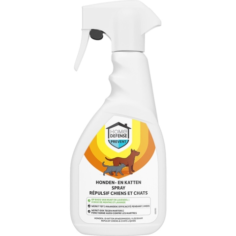 12x Home Defense Honden en Katten Afweermiddel Vloeibaar 500 ml