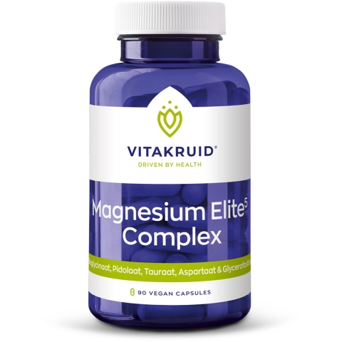 Gratis Verzending: Vitakruid Magnesium Elite⁵ Complex 90 vegacapsules