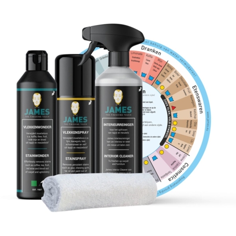 6x James Set Producten Textiel 950 ml