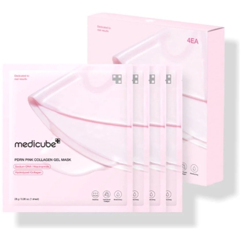 Medicube PDRN Pink Collagen Gel Mask 4 stuks