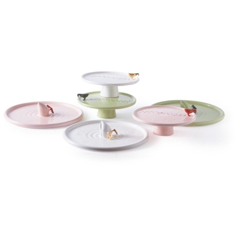 POLSPOTTEN Diving Duck Plate DienbladØ40 Groen Grijs