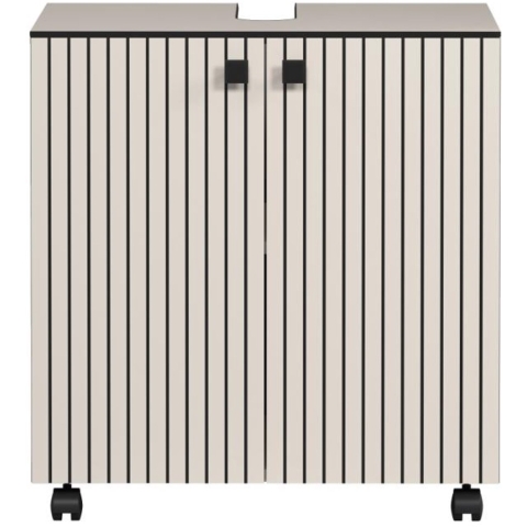 CaliCosy Onderkast met wielen, 2 deuren l60 cm purebliss