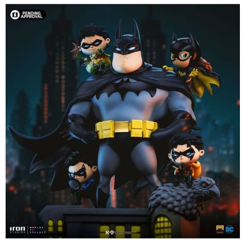 Iron Studios Batman Family Animated icons PVC Figure