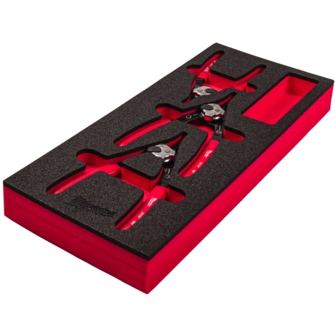 Milwaukee TOOLGUARD™ Foam inlay borgeveertangenset 3-delig - 4932493632