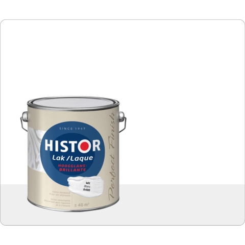 Histor Perfect Finish Alkyd Hoogglans Wit 6400