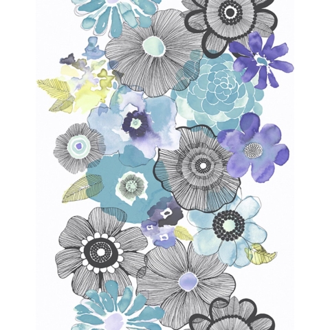 Dutch Wallcovering Village People Vliesbehang Bloemen VP2001