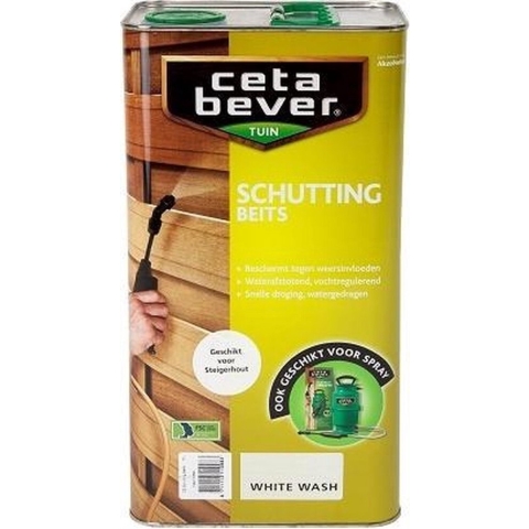 CetaBever Schuttingbeits White Wash