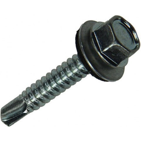 Mack Zelfborende Schroef EPDM 100 stuks 6,3 x 38 mm