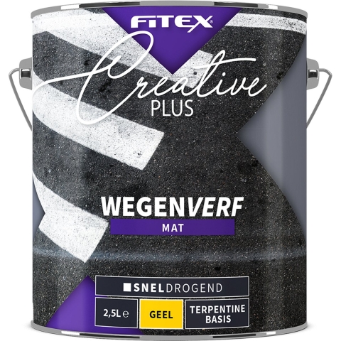 Fitex Creative+ Wegenverf Geel