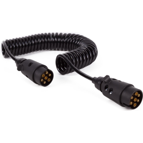 Benson Verlengkabel Krulsnoer 7-Polig 4,5 meter