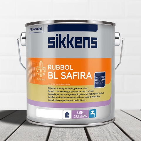Sikkens Rubbol BL Safira Ral 9016 Verkeerswit
