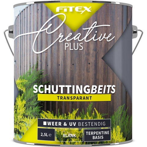 Fitex Creative+ Schuttingbeits Transparant