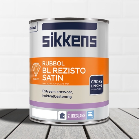 Sikkens Rubbol BL Rezisto Satin Ral 9005 Gitzwart