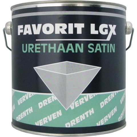 Drenth Favorit LGX Urethaan Satin Ral 9010 Zuiver Wit