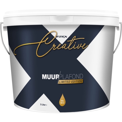 Fitex Creative Limited Edition Muur/Plafond Ral 9010