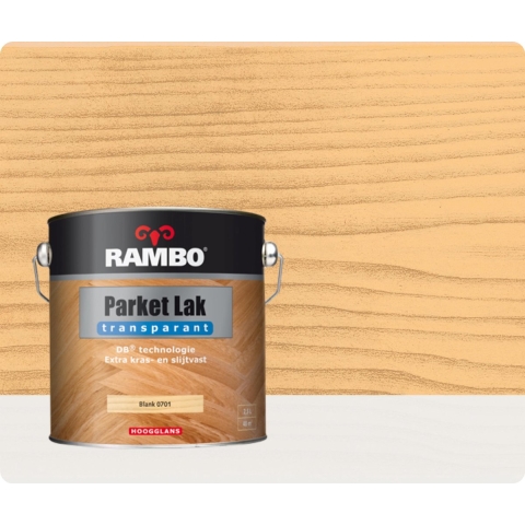 Rambo Parketlak Transparant Hoogglans Blank 701