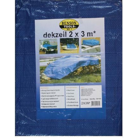 Benson Afdekzeil 5 x 8 m