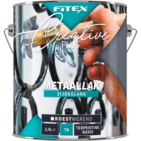 Fitex Creative+ Metaallak Zijdeglans
