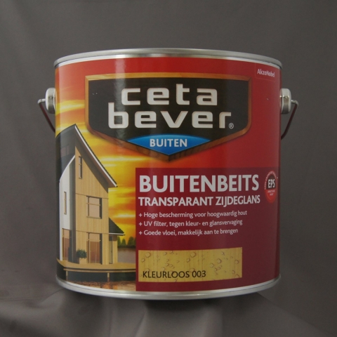 CetaBever Transparante Buitenbeits ZG Blank 003