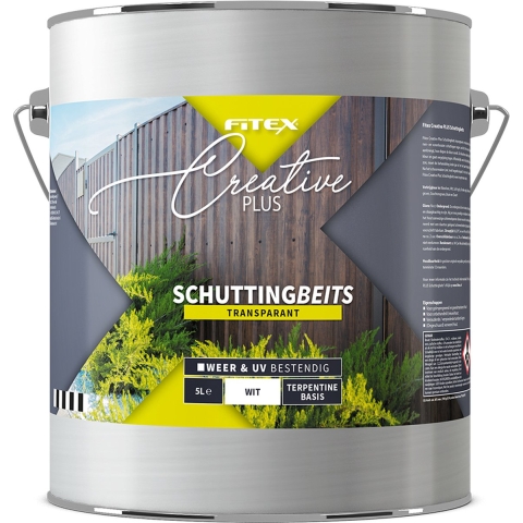 Fitex Creative+ Schuttingbeits Wit