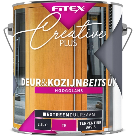 Fitex Creative+ Deur&Kozijn Beits UV Hoogglans Transparant