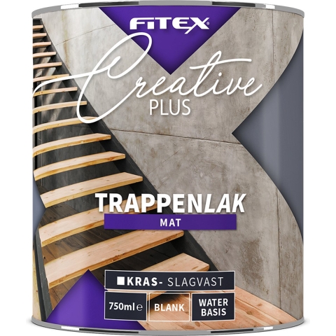Fitex Creative+ Trappenlak Mat Transparant