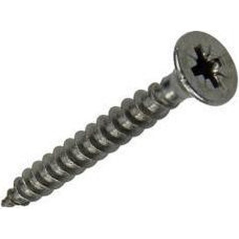 Mack RVS Spaanplaatschroef PZ2 200 stuks 4,0 x 30 mm