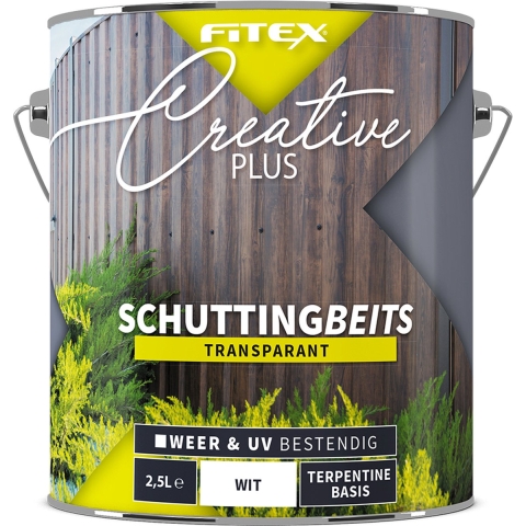 Fitex Creative+ Schuttingbeits Wit