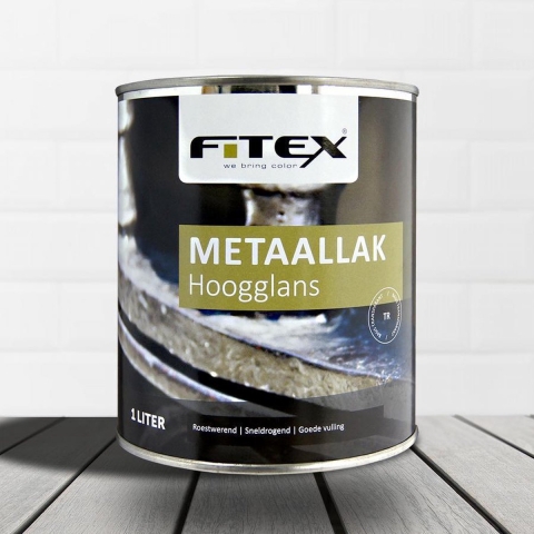 Fitex-Metaallak-Hoogglans-Ral 9004 Signaalzwart