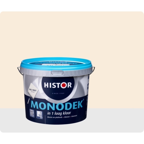 Histor Monodek MV 5L RAL 9001 Warmwit