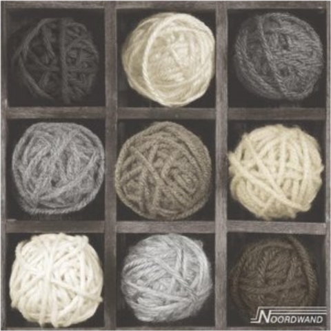 Noordwand Topchic Vliesbehang Bolletjes Wol 68623