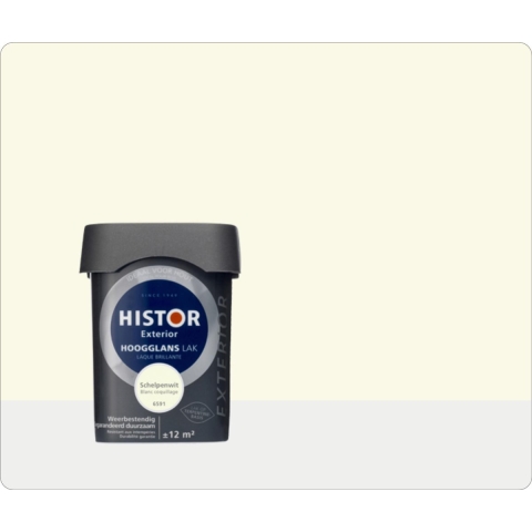 Histor Exterior Hoogglans Schelpenwit 6591