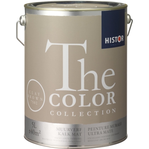 Histor The Color Collection Muurverf Clay Brown 7502