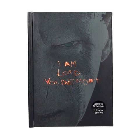 Harry Potter notitieboek met licht - Lord Voldemort