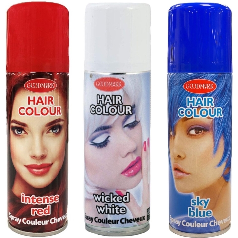 3x busjes haarverf in Holland kleuren -