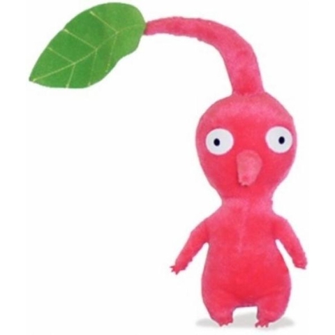 Pikmin: Red Leaf Pikmin Plush, 18 cm Pluchenspeelgoed
