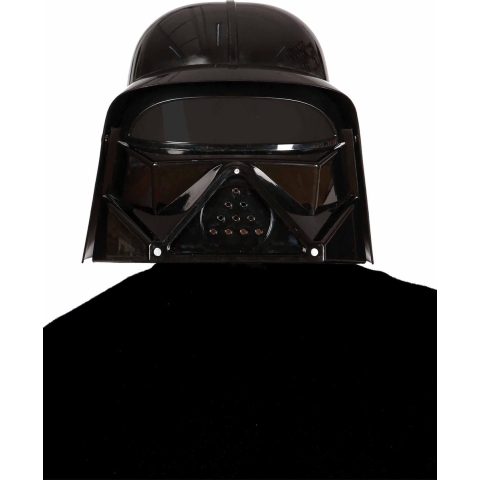 Verkleed masker - Dark lord - helm - zwart - voor volwassen -