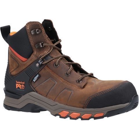 Timberland PRO Werkschoen Hypercharge S3 | Bruin/Oranje | Maat 41 - 192363611631